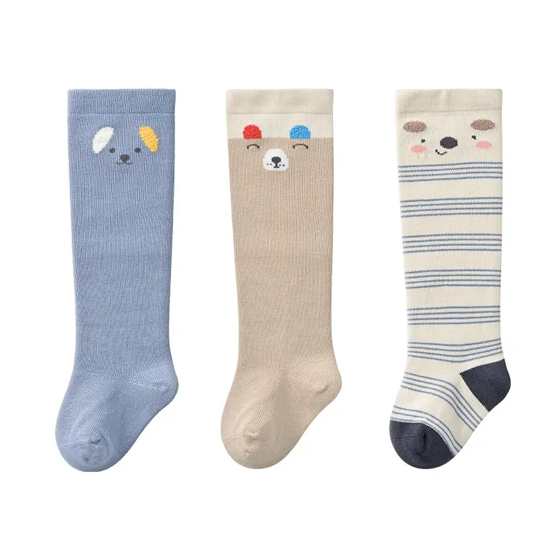 Newborn Baby Socks Spring Autumn Winter Cotton Leggings - Image 11
