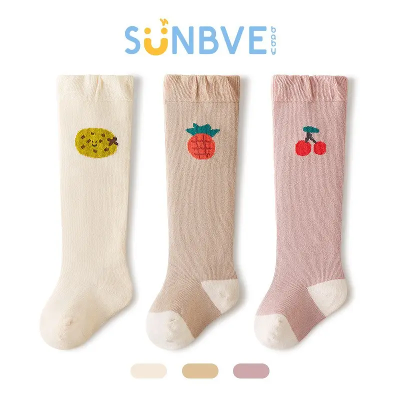 Newborn Baby Socks Spring Autumn Winter Cotton Leggings - Image 14