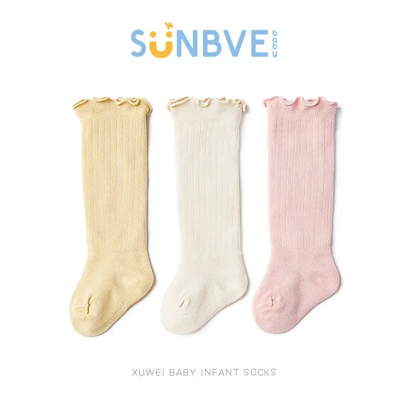Newborn Baby Socks Spring Autumn Winter Cotton Leggings - Image 2