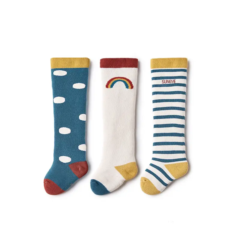 Newborn Baby Socks Spring Autumn Winter Cotton Leggings - Image 9