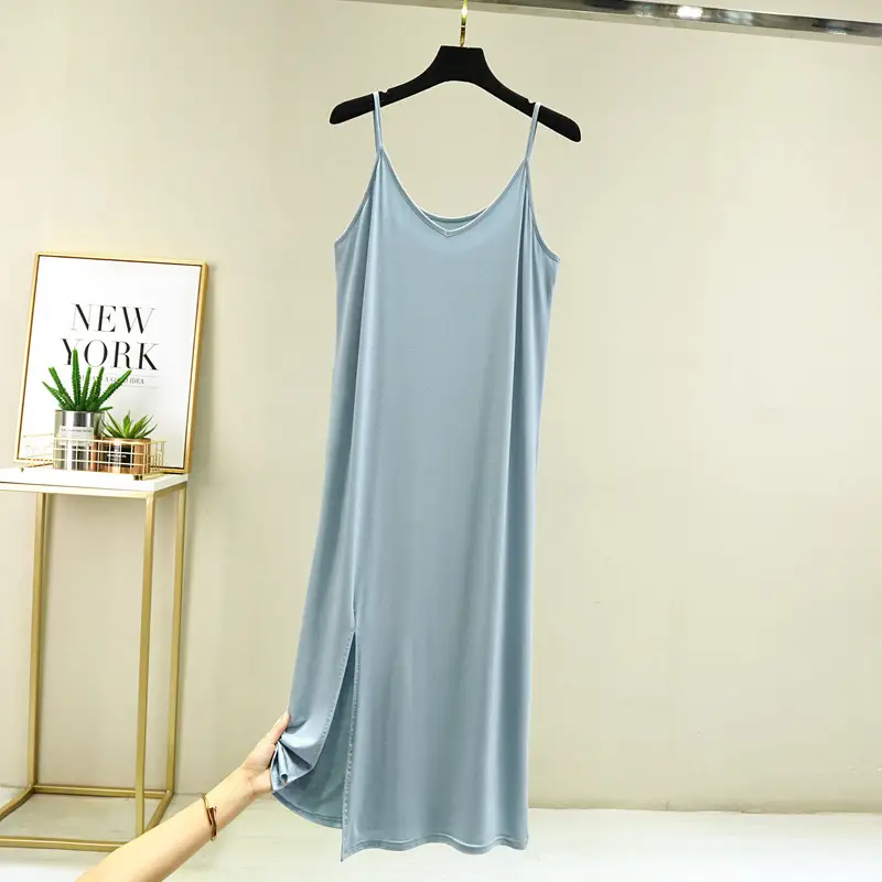 Women's Long Sleeve V-Neck Black Skirt Dress - Image 3