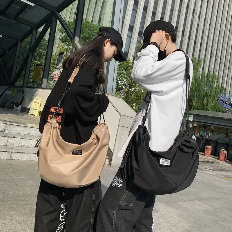 Men's Nylon Sports Bag Large Capacity Crossbody Yoga Backpack - Image 5