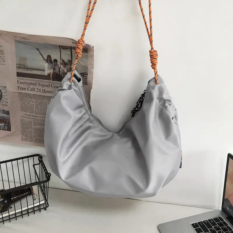 Men's Nylon Sports Bag Large Capacity Crossbody Yoga Backpack - Image 6