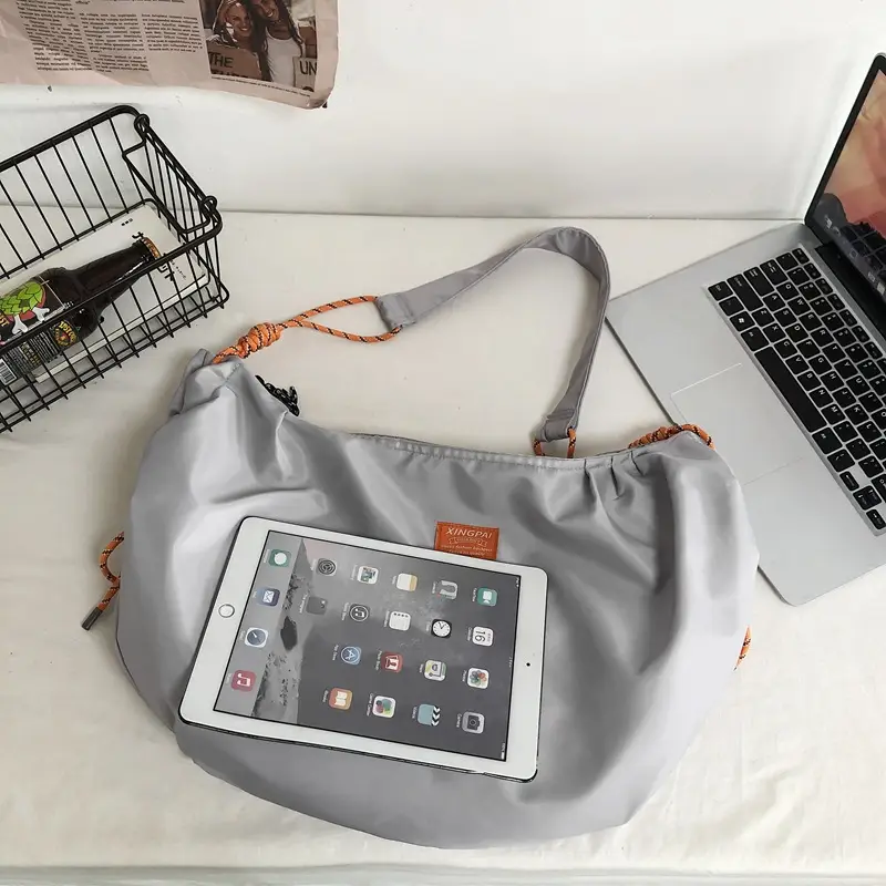 Men's Nylon Sports Bag Large Capacity Crossbody Yoga Backpack - Image 7
