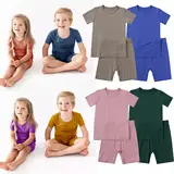 Pink 2-Piece Kids Shorts Set for Small Medium — feature 1