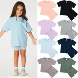 Pink 2-Piece Kids Shorts Set for Small Medium — feature 13