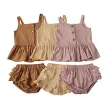Pink 2-Piece Kids Shorts Set for Small Medium — feature 15