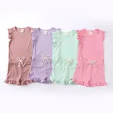 Pink 2-Piece Kids Shorts Set for Small Medium — feature 5