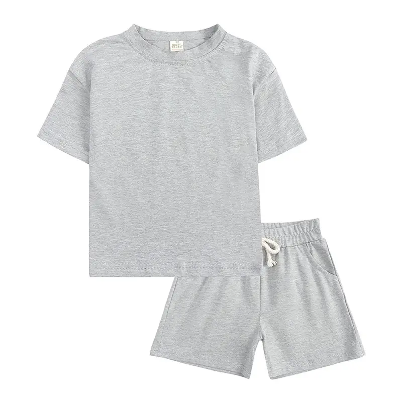 Pink 2-Piece Kids Shorts Set for Small Medium - Image 10
