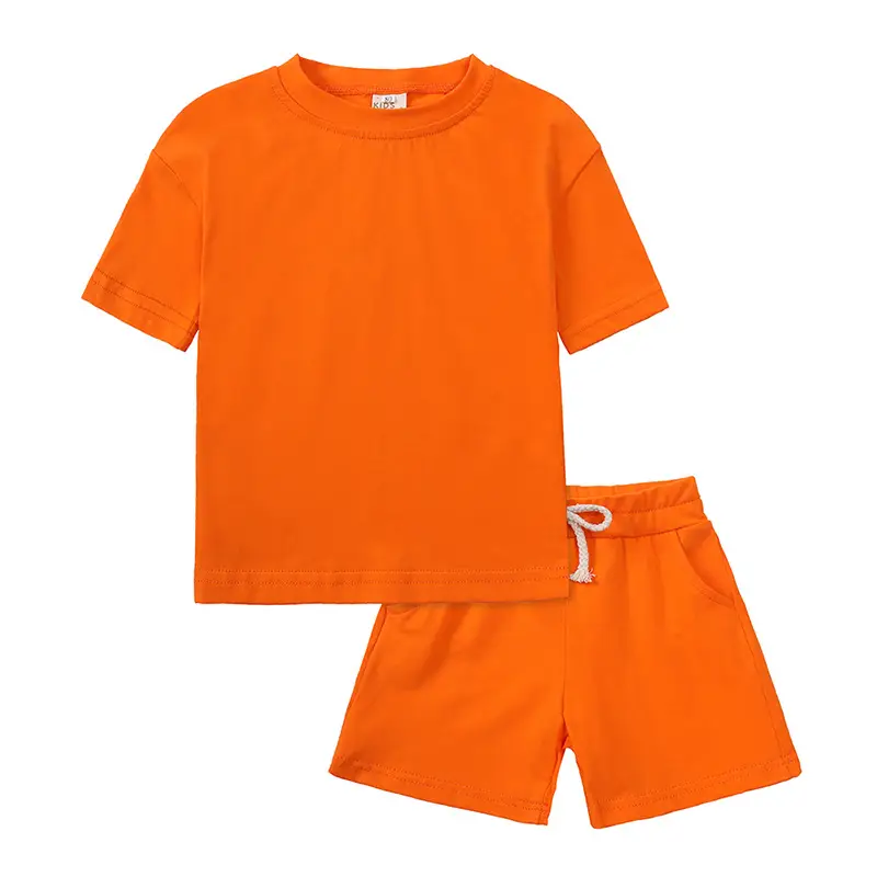 Pink 2-Piece Kids Shorts Set for Small Medium - Image 16