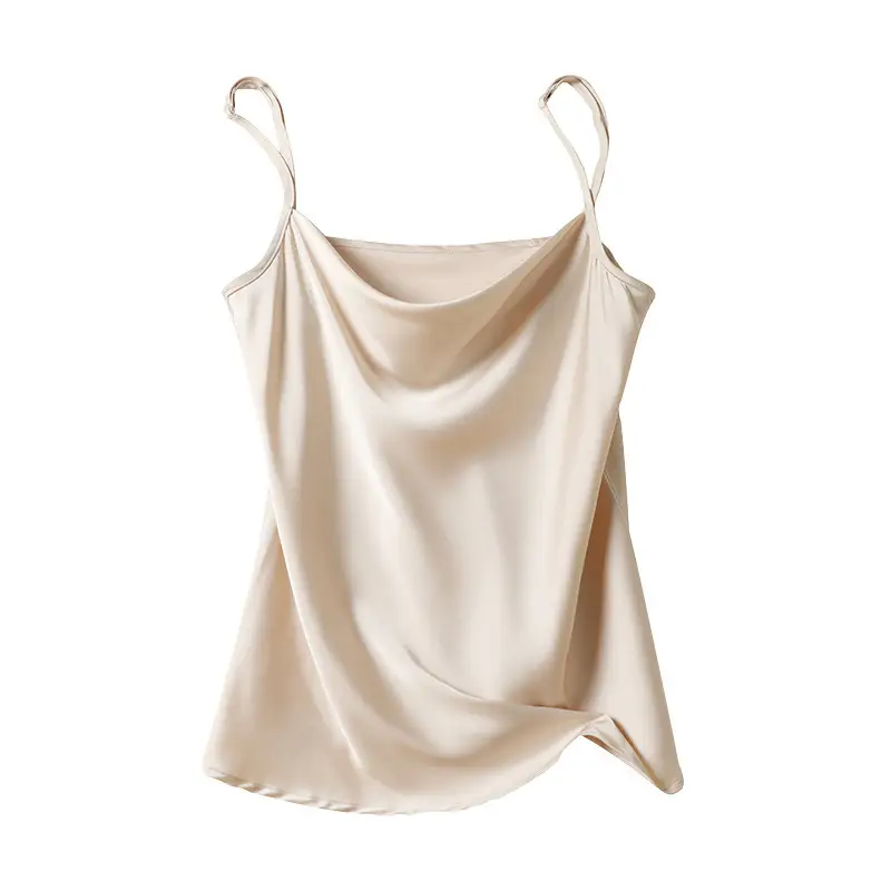 2023 V-Neck Satin Women's Sweater White - Image 15