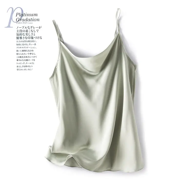 2023 V-Neck Satin Women's Sweater White - Image 10