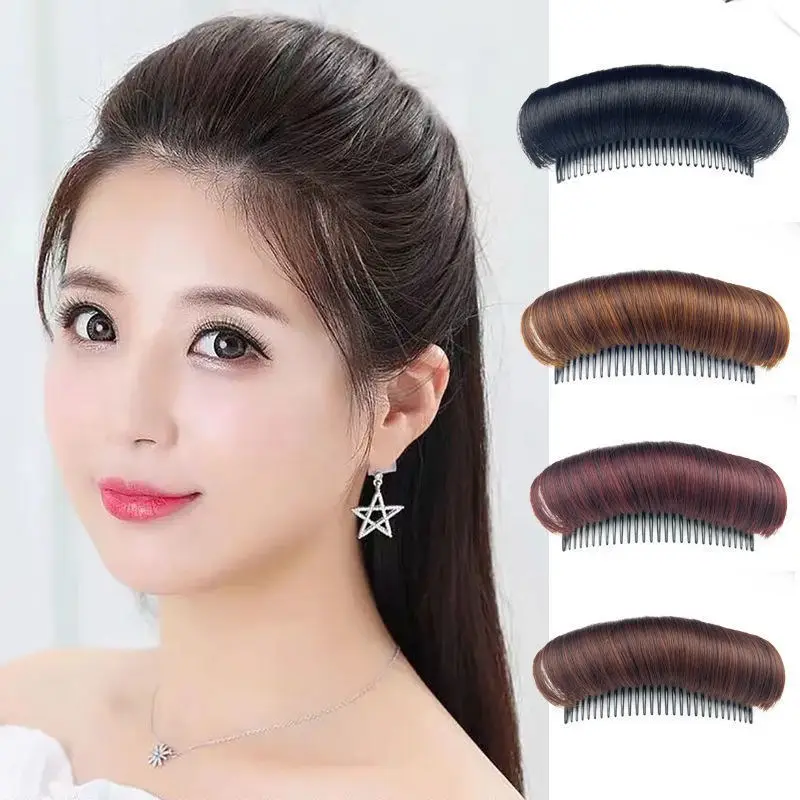 Natural Hair Cushion for Women's Headwear 10cm - Image 6