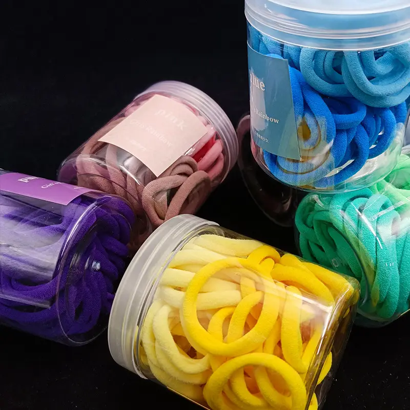 50 Pcs Korean Dongdaemun Hair Ties 4cm Rubber Band - Image 10