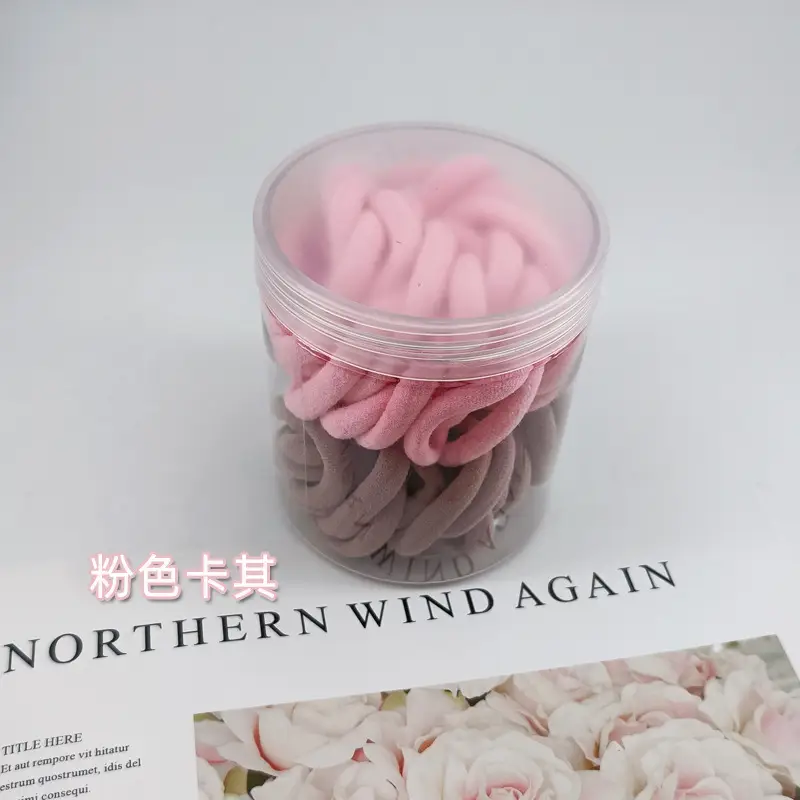 50 Pcs Korean Dongdaemun Hair Ties 4cm Rubber Band - Image 2
