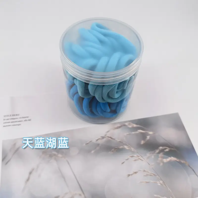 50 Pcs Korean Dongdaemun Hair Ties 4cm Rubber Band - Image 4
