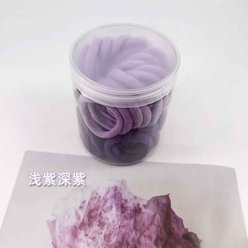 50 Pcs Korean Dongdaemun Hair Ties 4cm Rubber Band - Image 5