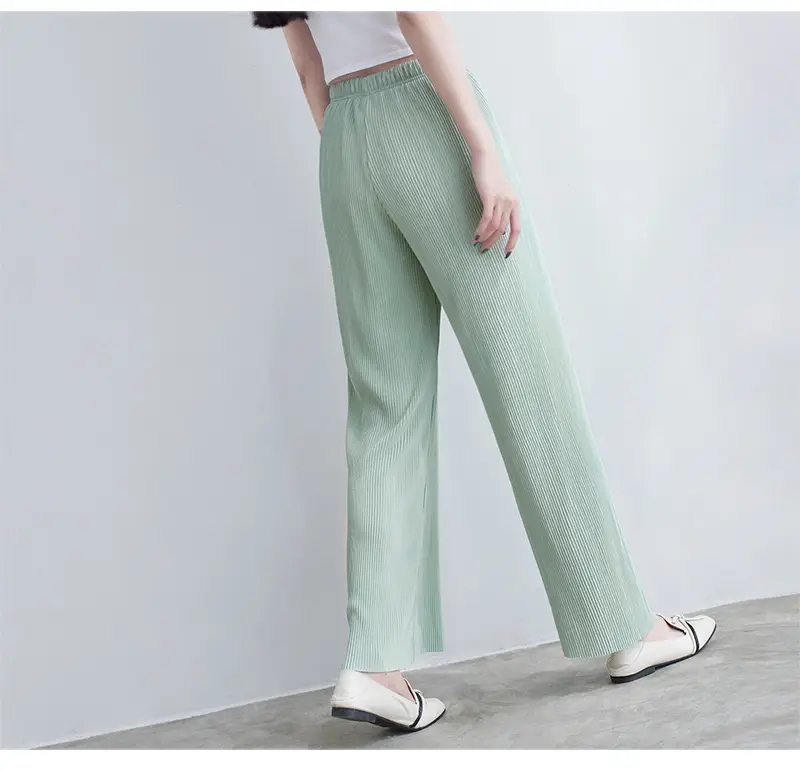 Purple Loose Women's Wide Leg Pants Casual Korean Style — feature 16