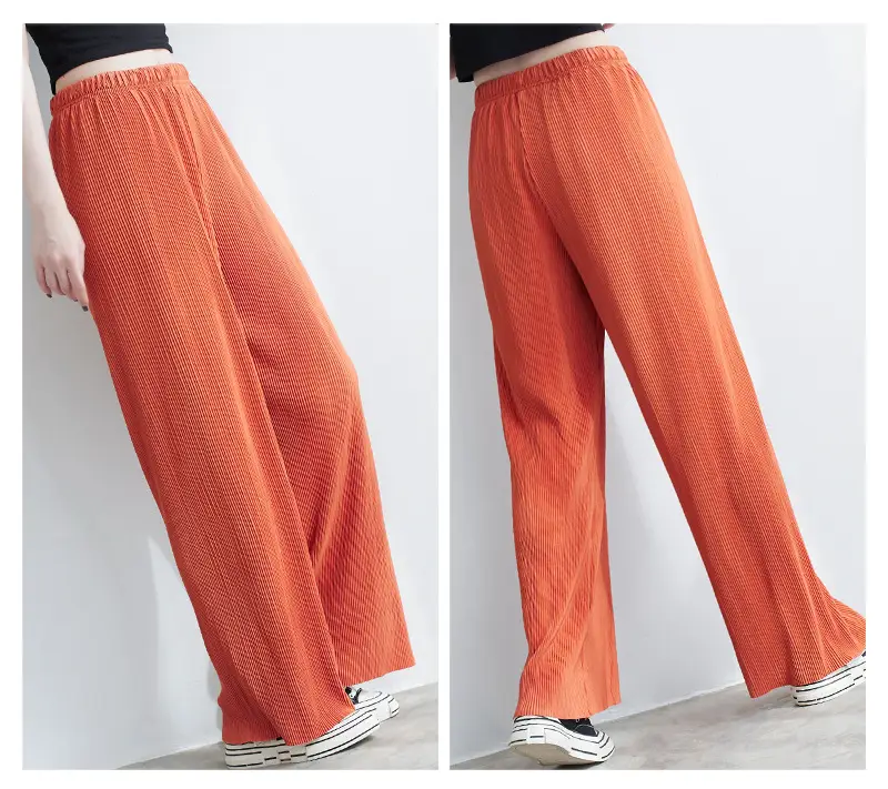 Purple Loose Women's Wide Leg Pants Casual Korean Style — feature 31