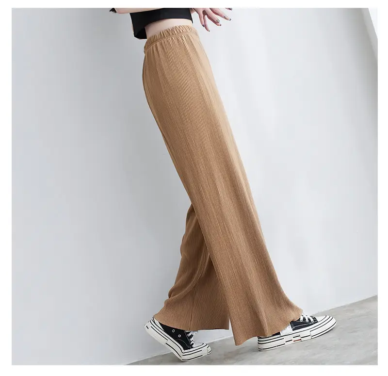 Purple Loose Women's Wide Leg Pants Casual Korean Style — feature 51