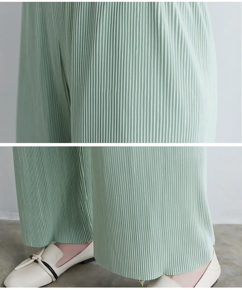 Purple Loose Women's Wide Leg Pants Casual Korean Style — feature 68