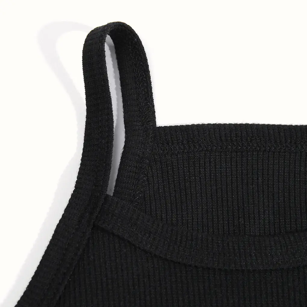 Girls' 2-Piece Cotton Vest Set Summer 2022 - Image 2
