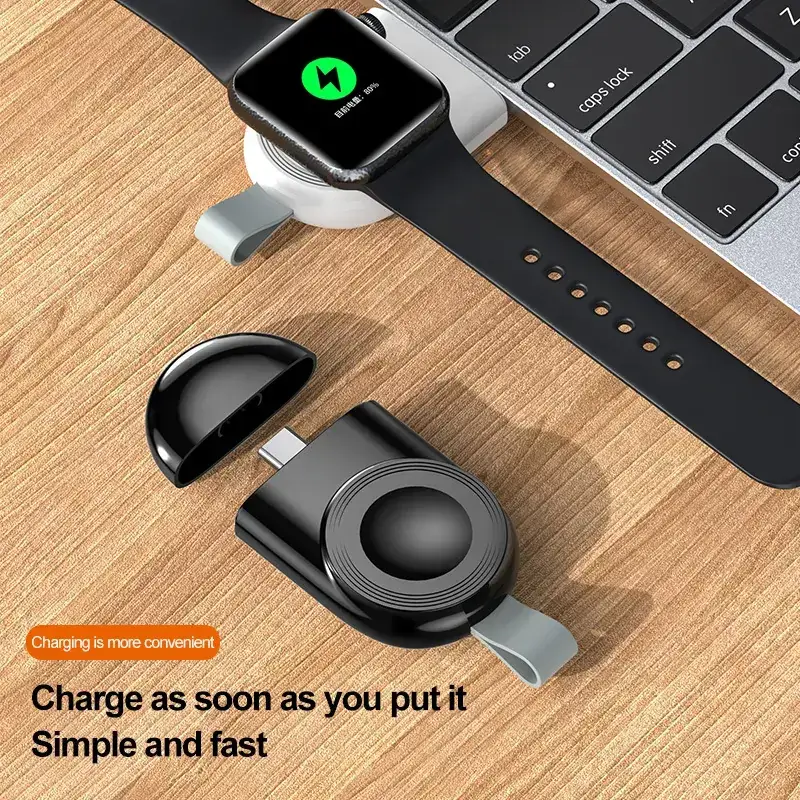 Apple Watch Wireless Charging Case for 1-7 Gen