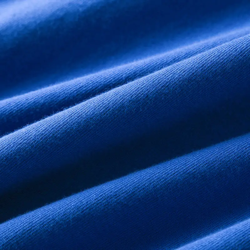 Klein Blue Cotton Round Neck T-Shirt M - Image 4