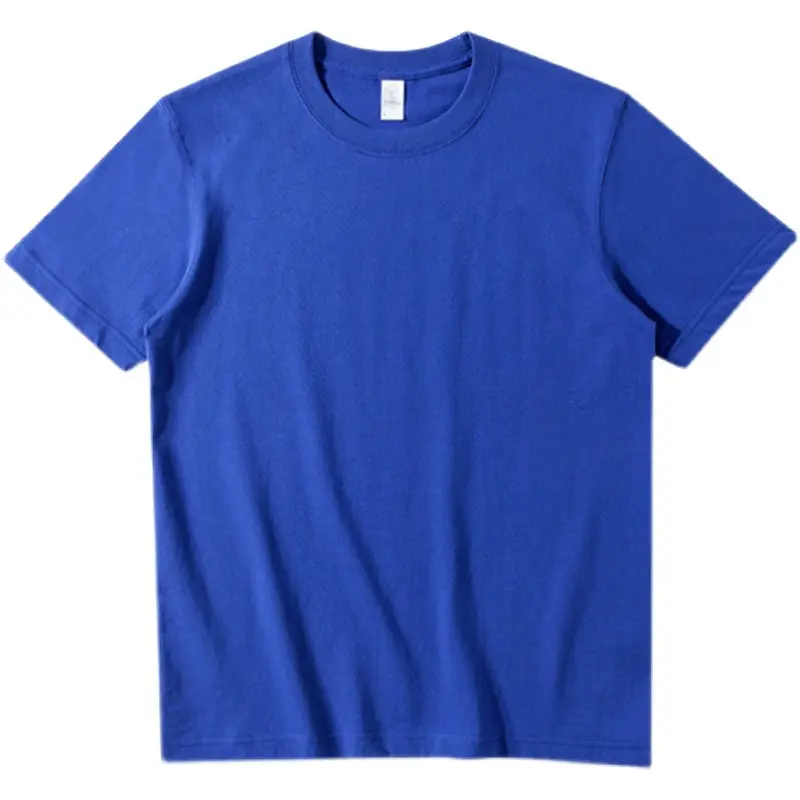 Solid color short sleeve# Klein blue