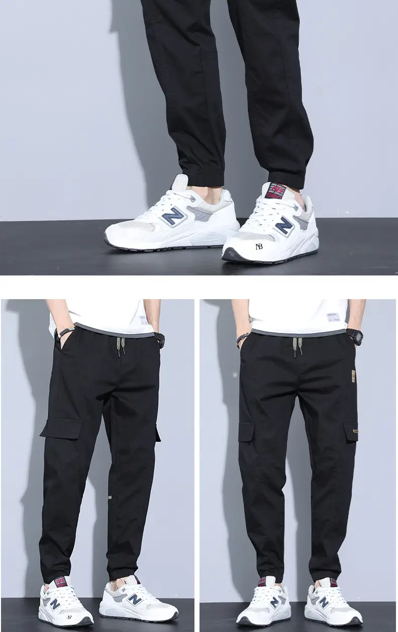 Spring Thin Harem Pants for Men Large Size — feature 11