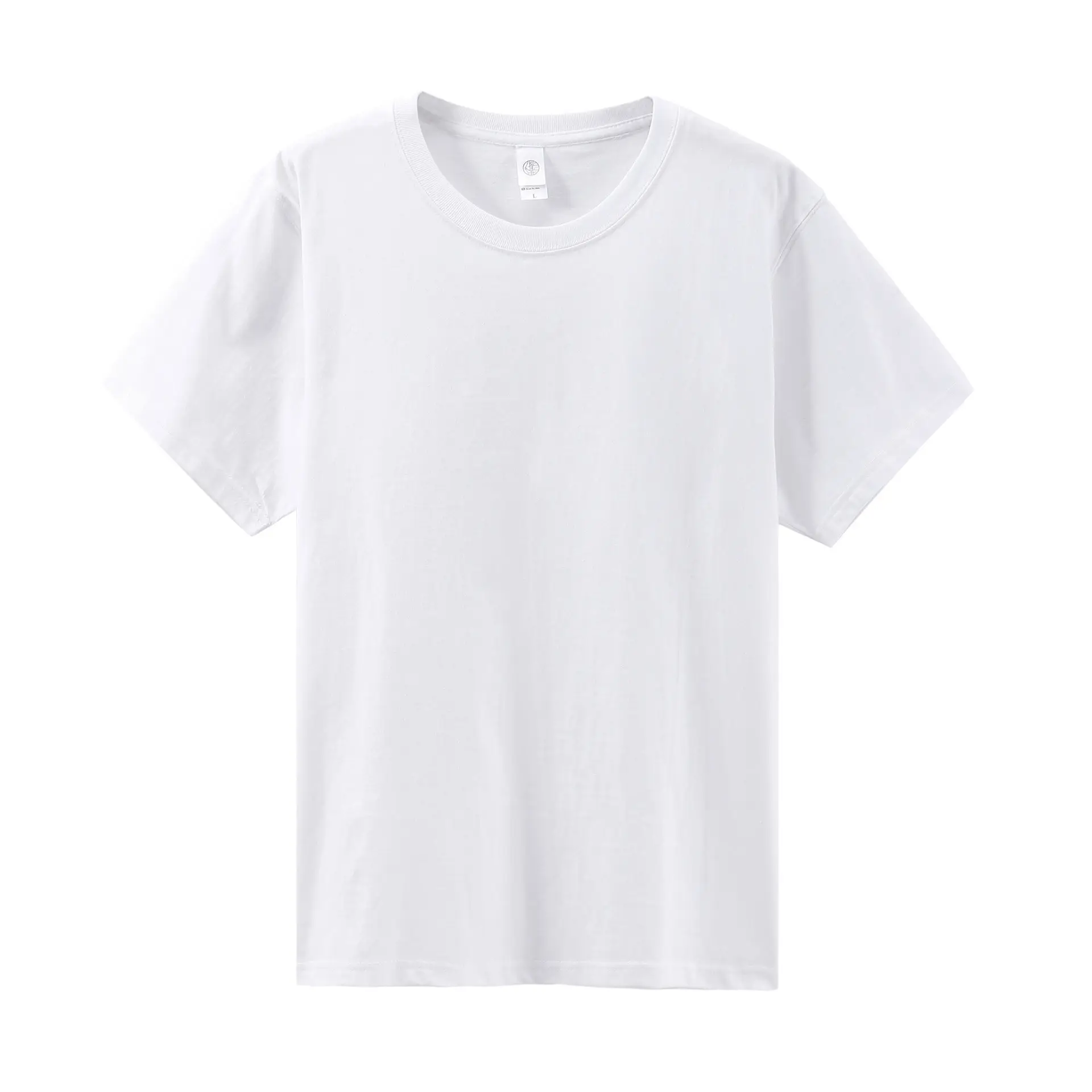 270g Cotton T-Shirt Men Women Spring Summer Loose White Base - Image 22