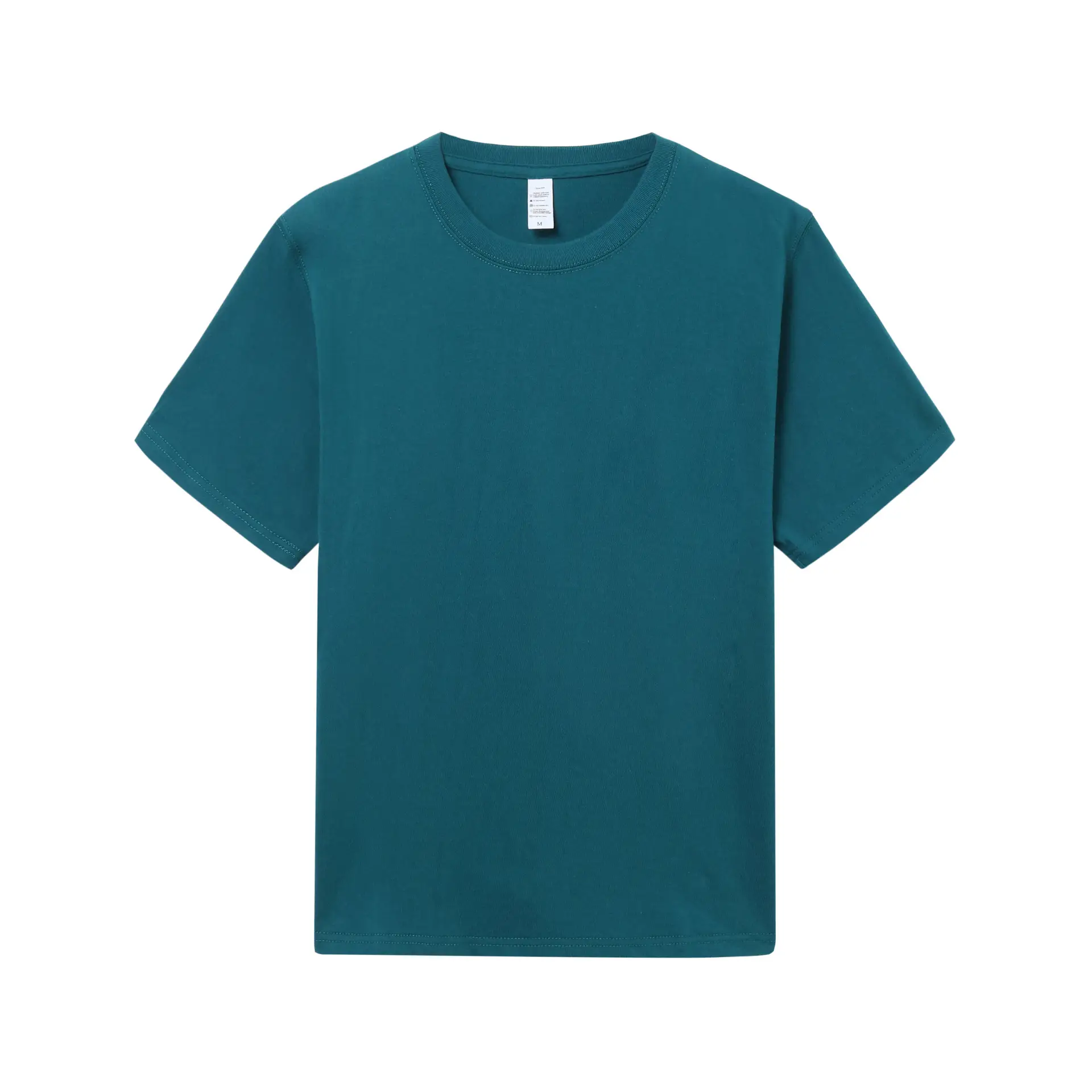 270g Cotton T-Shirt Men Women Spring Summer Loose White Base - Image 12