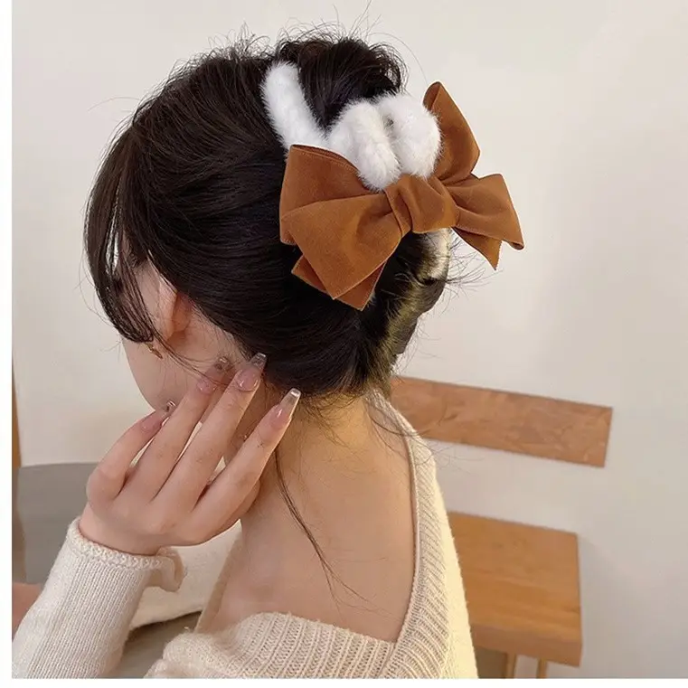 Elegant Pearl Clip Hairpin with Metal Clamp - Image 122