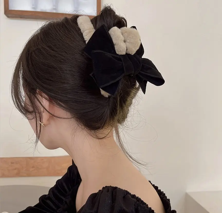 Elegant Pearl Clip Hairpin with Metal Clamp - Image 123