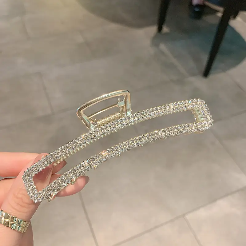 Elegant Pearl Clip Hairpin with Metal Clamp - Image 14