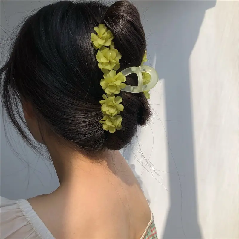Elegant Pearl Clip Hairpin with Metal Clamp - Image 66
