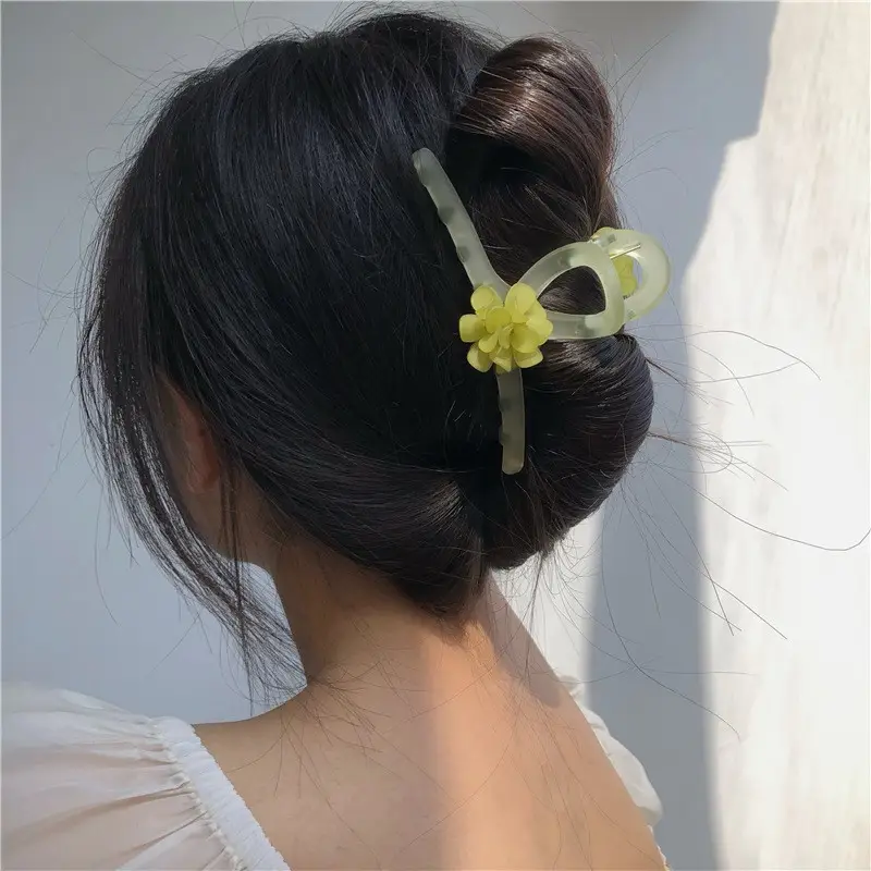 Elegant Pearl Clip Hairpin with Metal Clamp - Image 67