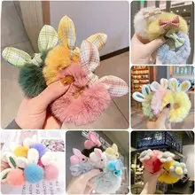 Korean Style Pearl Hairpins Set with Bear Clip — feature 1