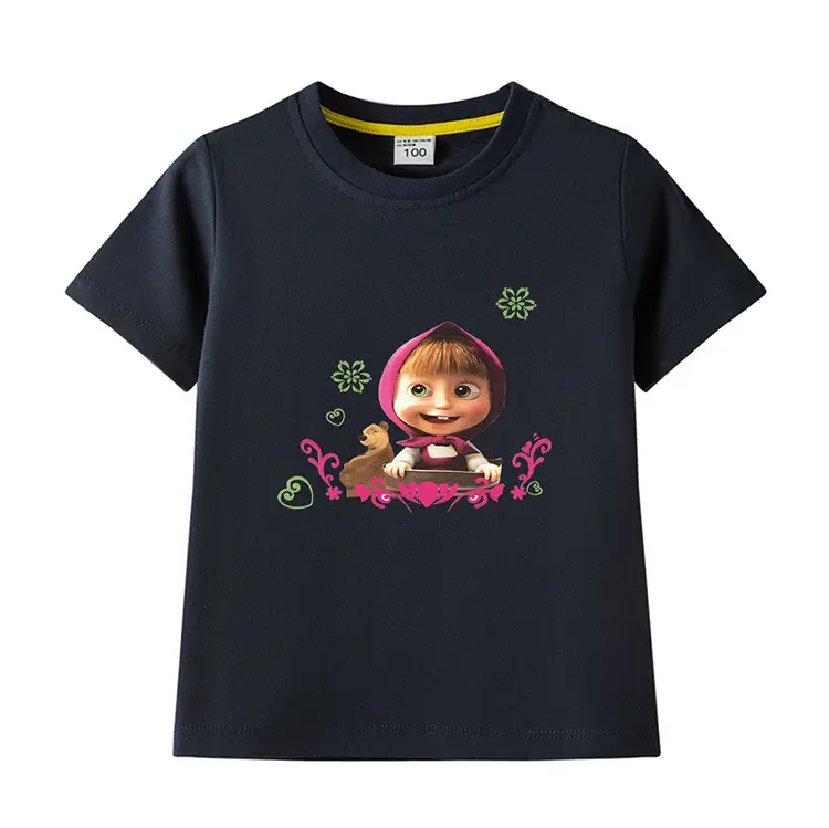 Blue Cartoon Kids T-Shirt Short Sleeve Cotton 2022 — feature 18