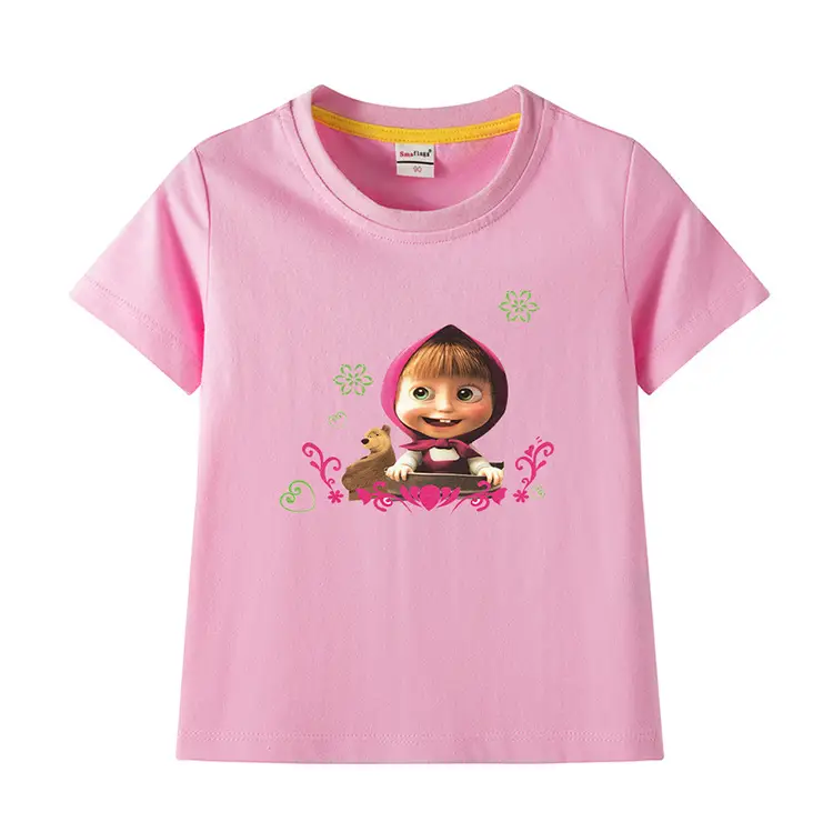 Blue Cartoon Kids T-Shirt Short Sleeve Cotton 2022 — feature 3