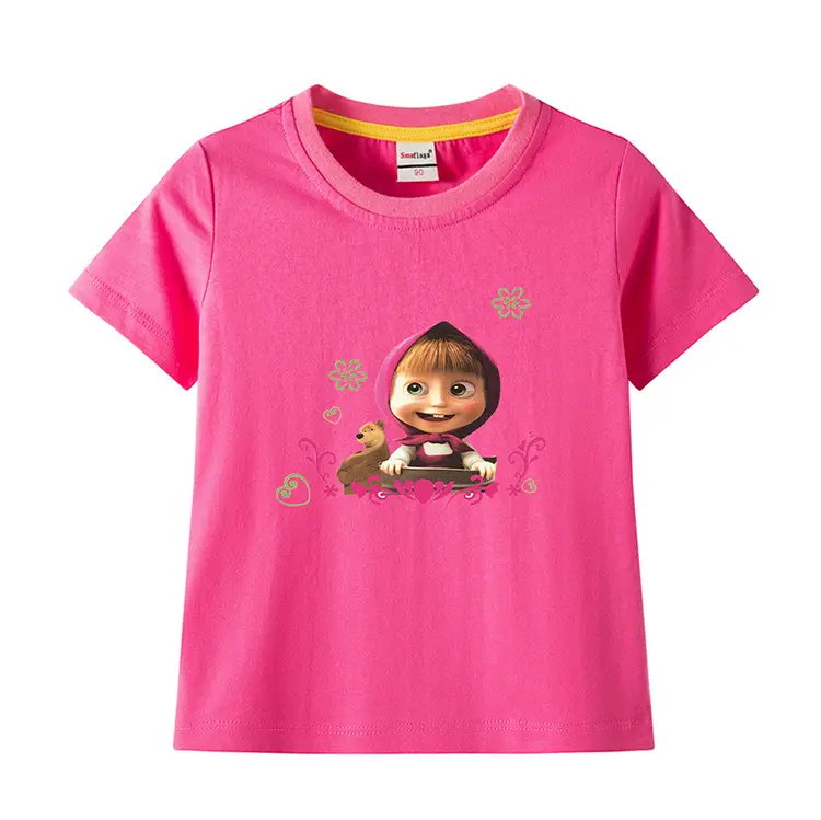 Blue Cartoon Kids T-Shirt Short Sleeve Cotton 2022 — feature 4