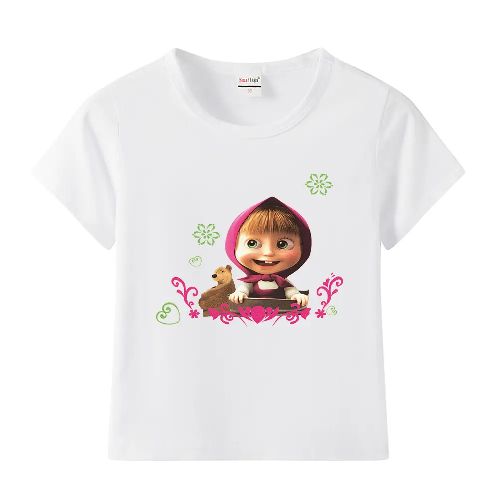 Blue Cartoon Kids T-Shirt Short Sleeve Cotton 2022 - Image 18