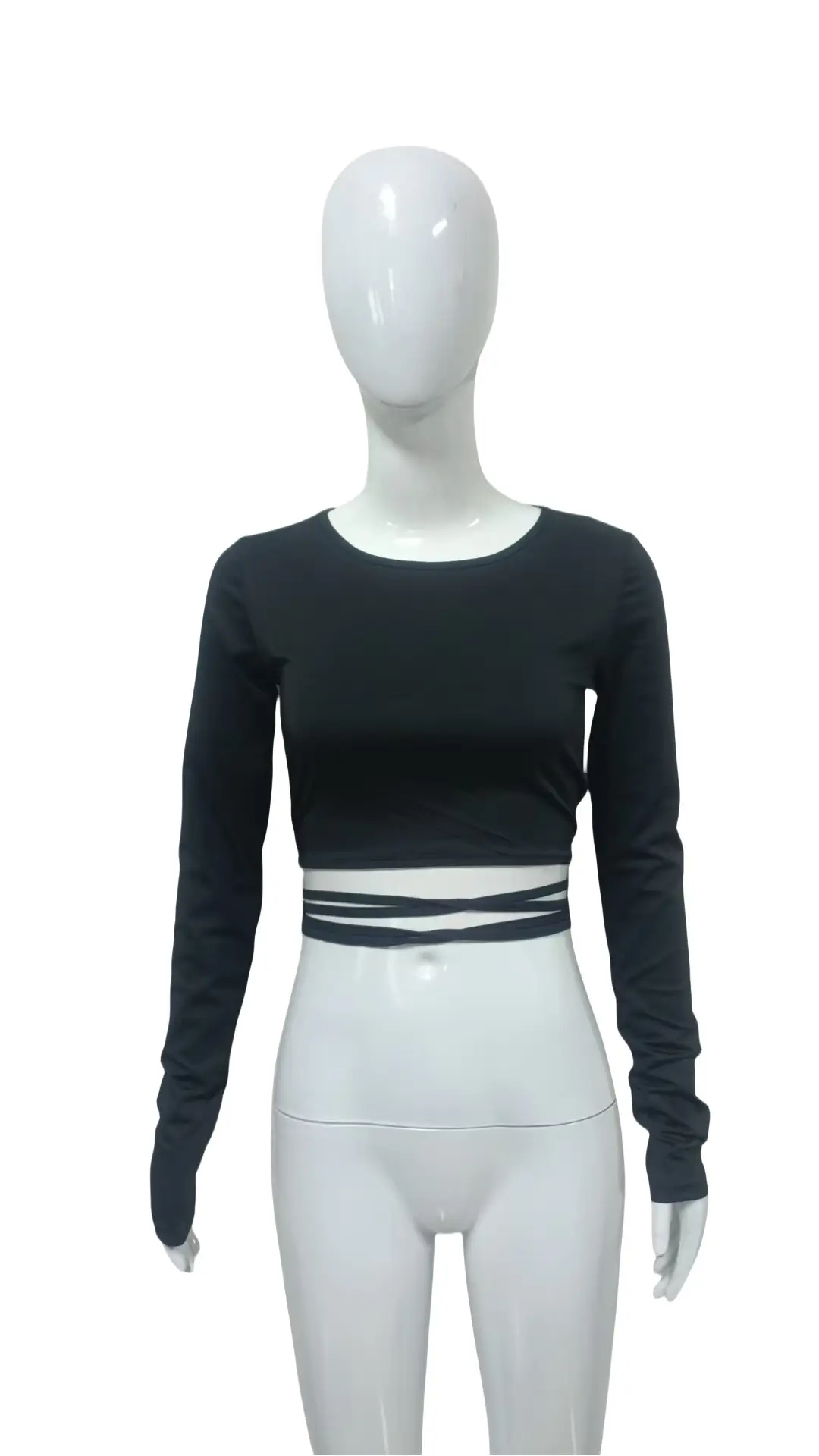 Casual Crop Top with Backless Design for Women — feature 7