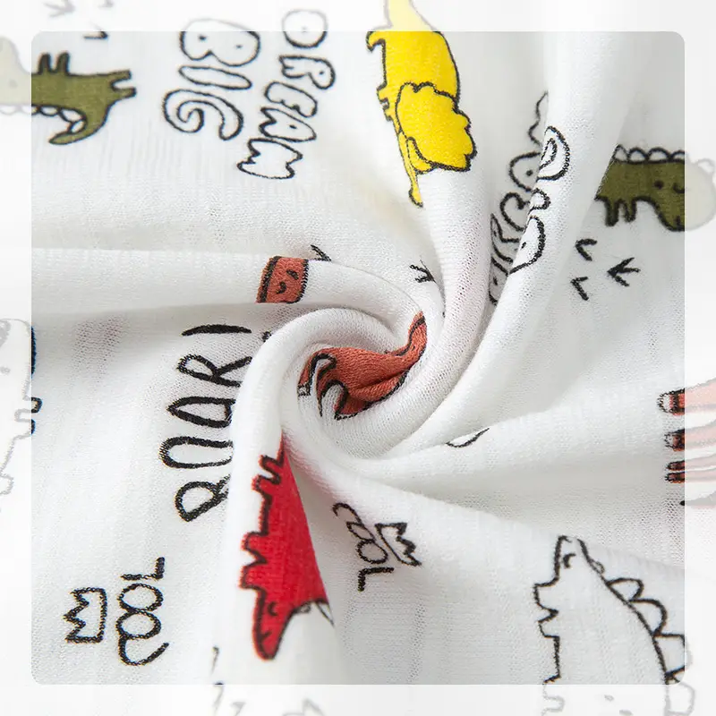 Children's Cotton Vest Set Summer Cartoon Sleeveless Undershirt - Image 8