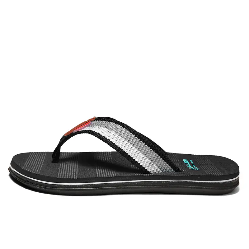 Men's Green Non-Slip Flip Flops Summer Casual Sandals