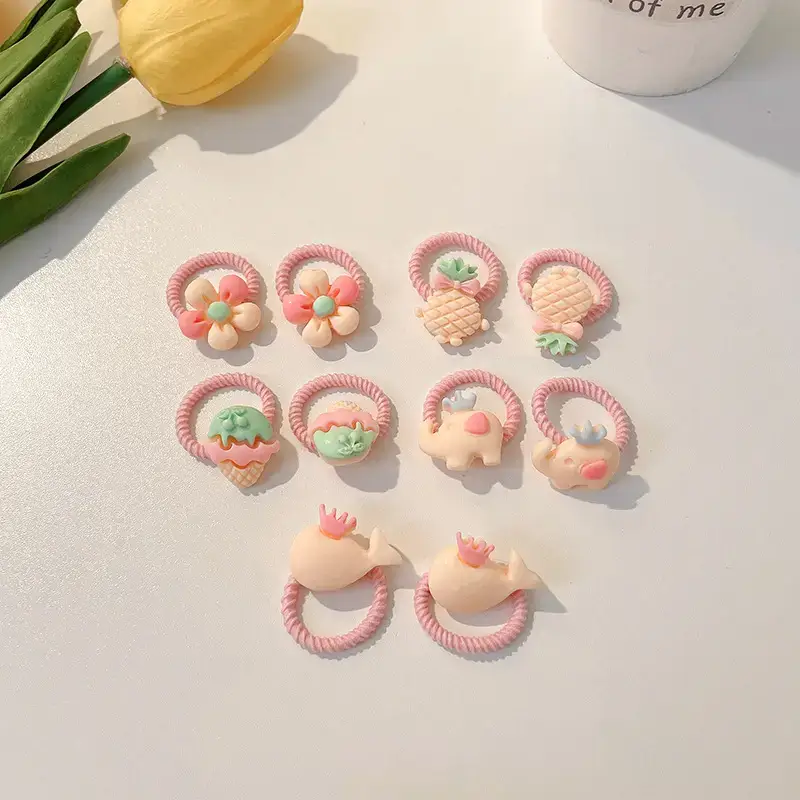 2022 New Style Baby Hair Rope Strap for Girls