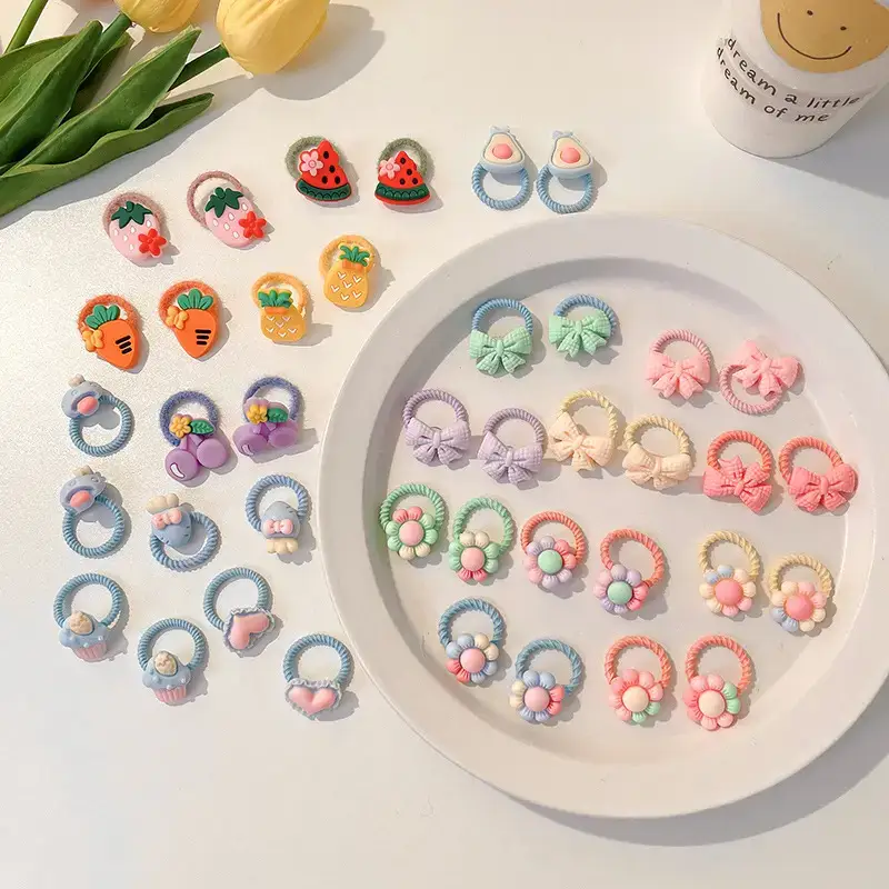 2022 New Style Baby Hair Rope Strap for Girls