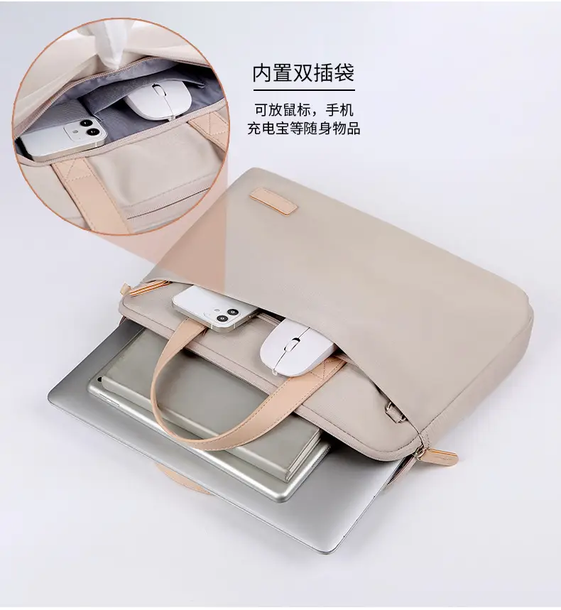 Blue Airbag Computer Bag for Women 14" Laptop — feature 15