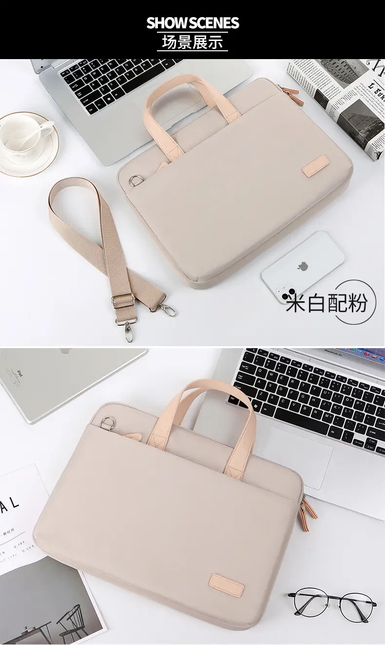 Blue Airbag Computer Bag for Women 14" Laptop — feature 24