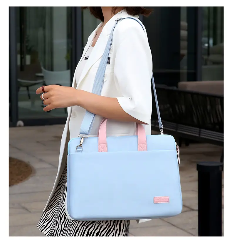 Blue Airbag Computer Bag for Women 14" Laptop — feature 30